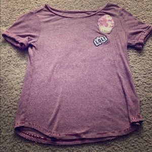 This is a cute shirt for girls.